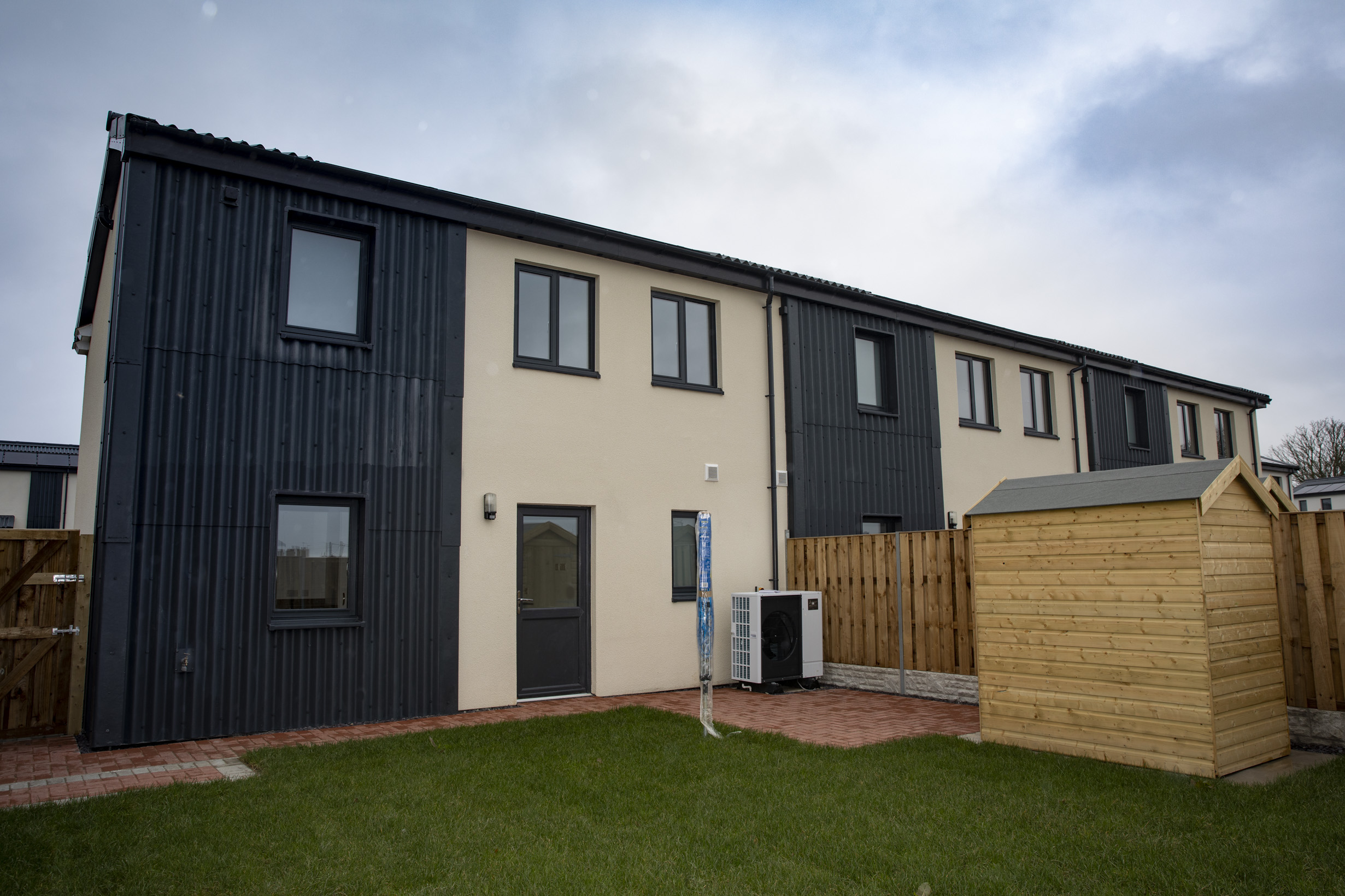 Valley Mill / Mart, Anglesey residents signing up; new homes, new development.