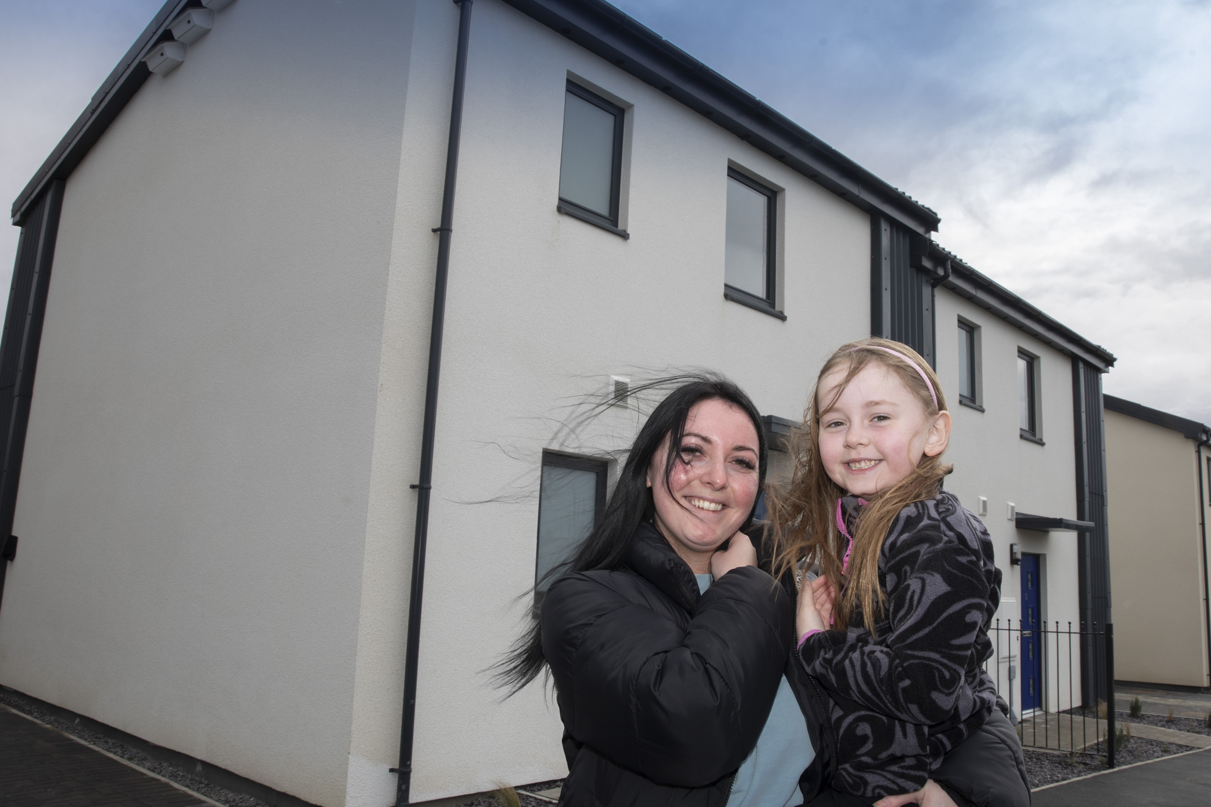 Valley Mill / Mart, Anglesey residents signing up; new homes, new development.